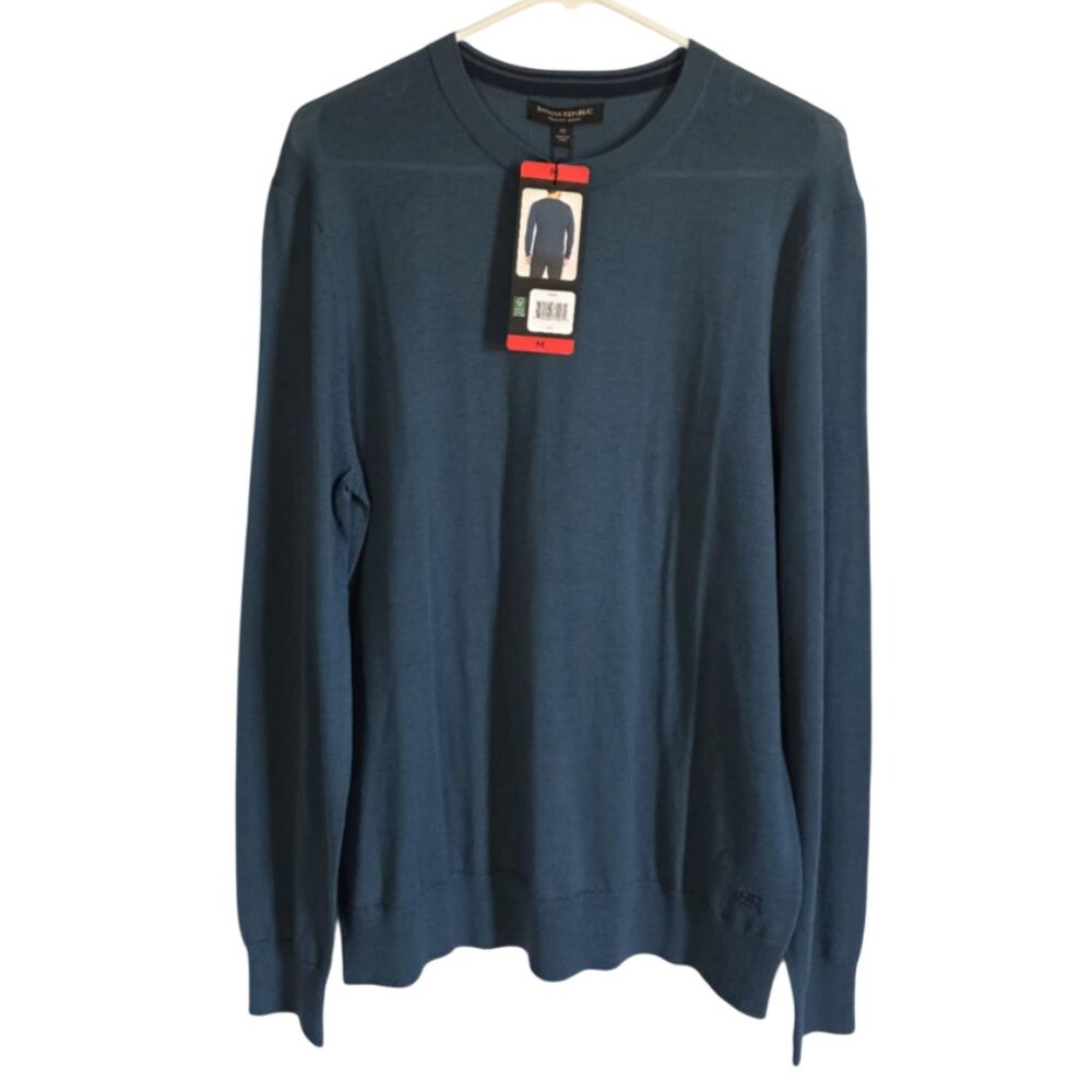 NWT Banana Republic Merino Crew Neck Sweater
